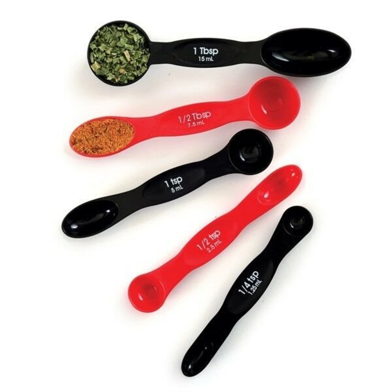 Norpro 5 pc Magnet Nesting Measuring Spoon Set - 1/4 tsp to 1 tbsp